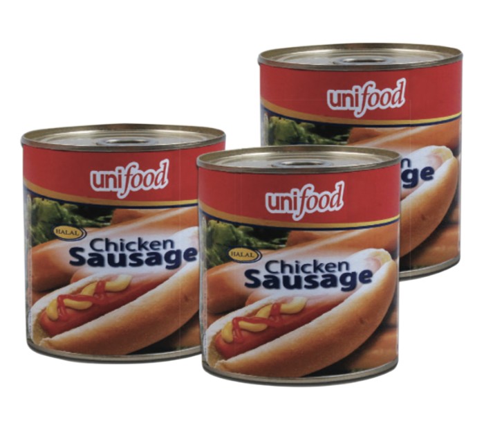 Canned Chicken Sausages